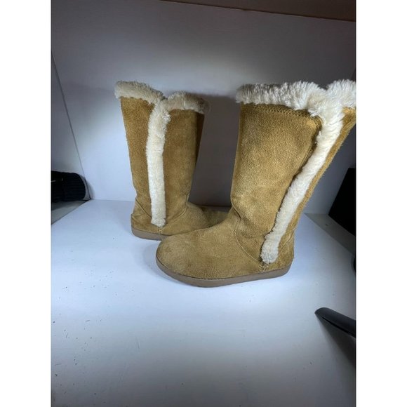 ⭐️⭐️Women's size 9 shearling and suede tall boot with zipper  ⭐️⭐️ - Picture 3 of 4